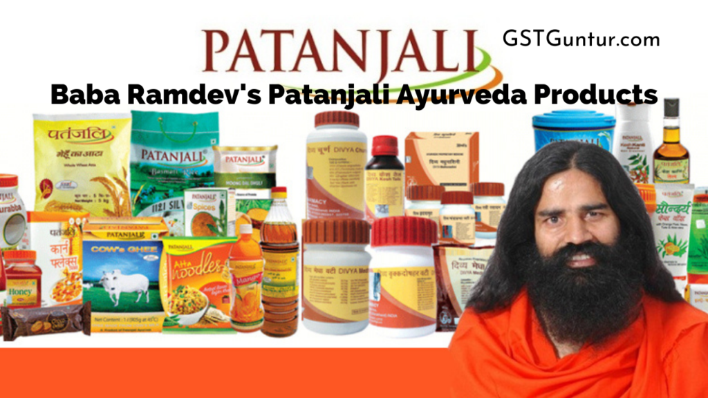 Baba Ramdev's Patanjali Ayurveda Products