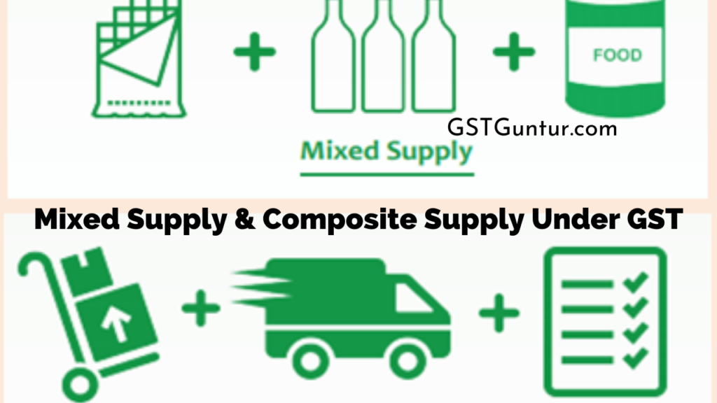 Mixed Supply & Composite Supply Under GST
