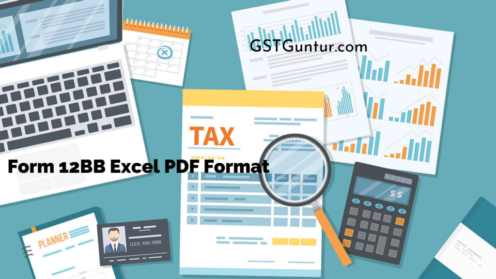 Form 12BB Excel PDF Format