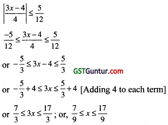 Inequalities – CA Foundation Maths Study Material 3