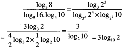 Logarithms – CA Foundation Maths Study Material 2