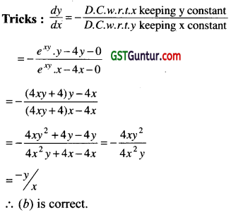 Differential Calculus – CA Foundation Maths Study Material 25