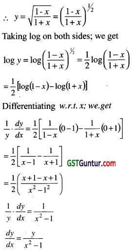 Differential Calculus – CA Foundation Maths Study Material 27