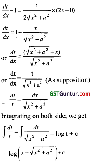 Integral Calculus – CA Foundation Maths Study Material 4