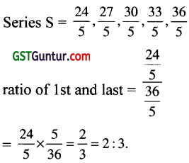Sequence and Series - Arithmetic & Geometric Progression – CA Foundation Maths Study Material 1