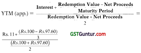 Security Valuation – CA Final SFM Study Material 1