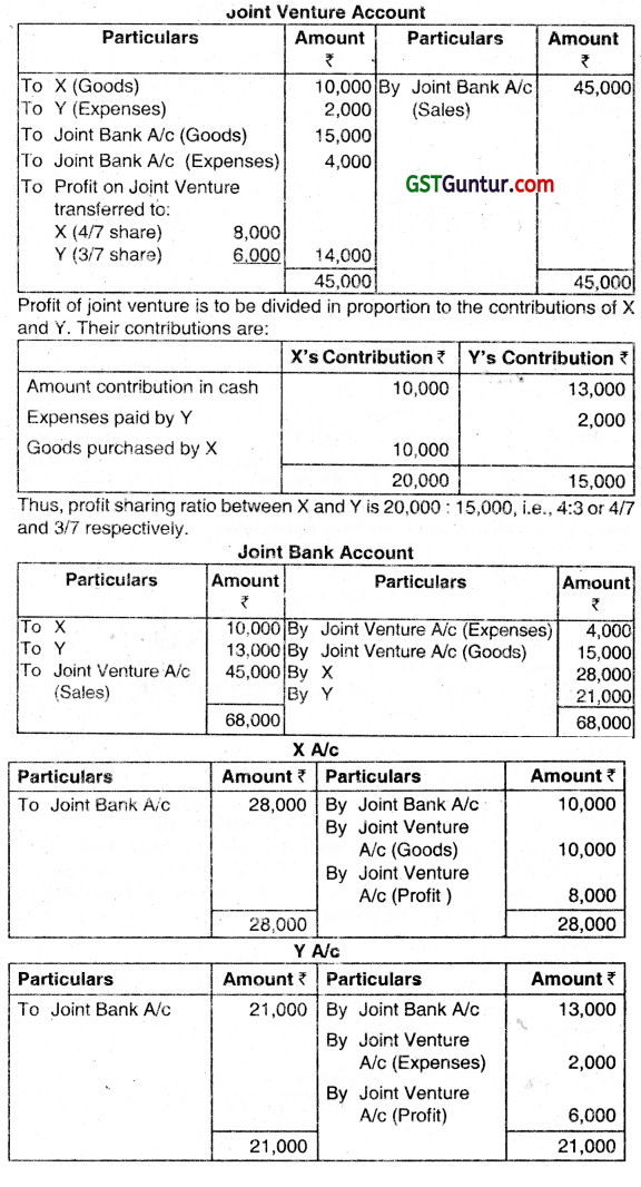 Bills of Exchange, Consignment, Joint Venture - CMA Inter Financial Accounting Study Material 6