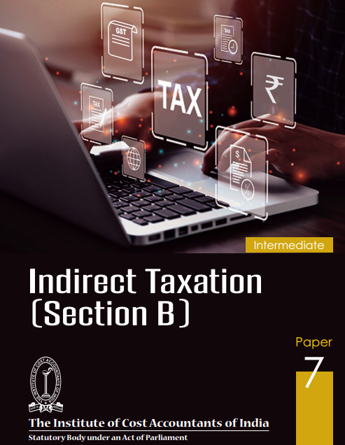 CMA Inter InDirect Tax Study Material